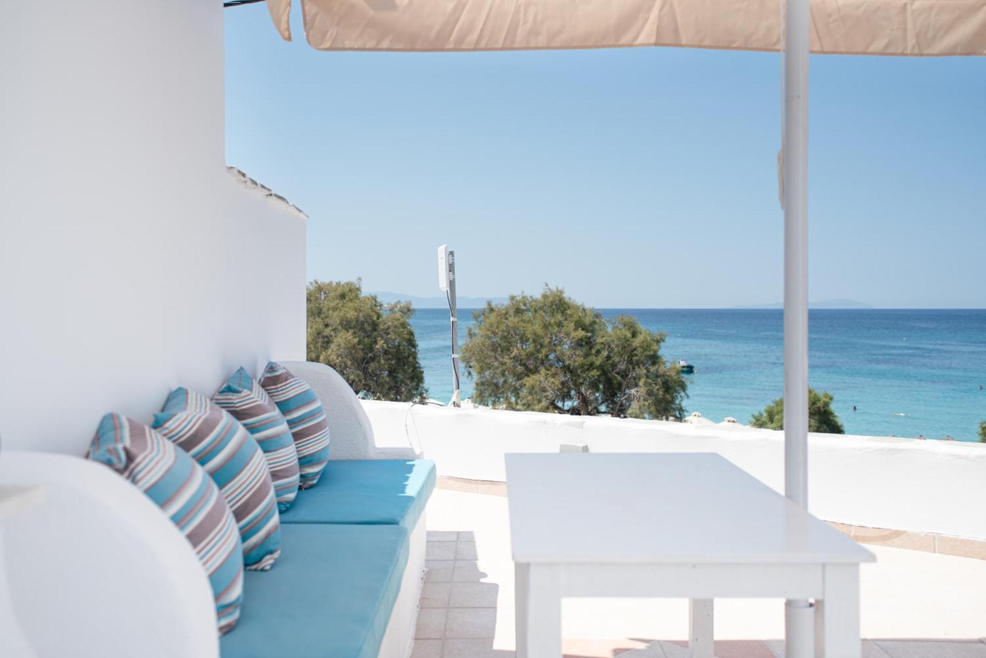 Deep Blue Aparthotel Agios Prokopios  Bagian luar foto